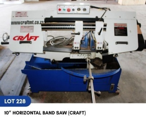 1 X 10" HORIZONTAL BAND SAW (CRAFT) SARINE CONSTRUCTION