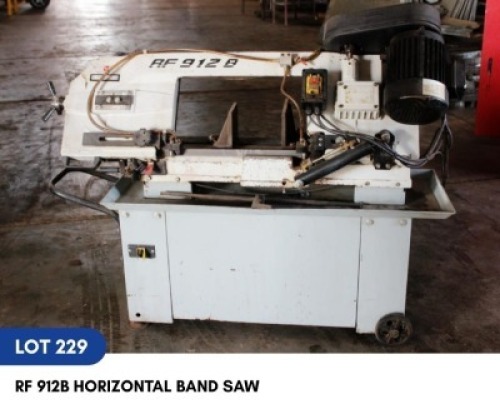 1 X RF 912B HORIZONTAL BAND SAW SARINE CONSTRUCTION