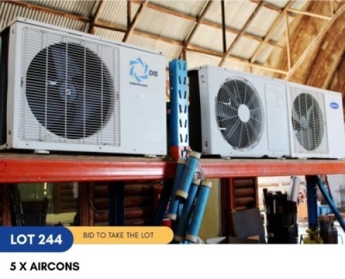 1 X 5 X AIRCONS SARINE CONSTRUCTION