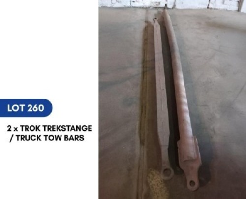 1 X 2 X TROK TREKSTANGE / TRUCK TOW BARS SARINE CONSTRUCTION