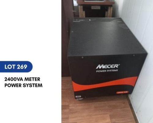 1 X 2400VA METER POWER SYSTEM SARINE CONSTRUCTION