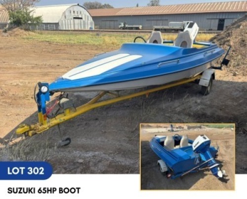 1 X SUSUZKI 65HP BOOT KIRCHNER KOO