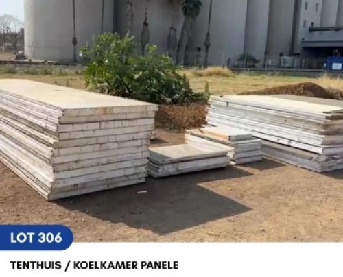 1 X TENTHUIS / KOELKAMER PANELE LOUW BEEFMASTERS (LOUCA BOERDERY)