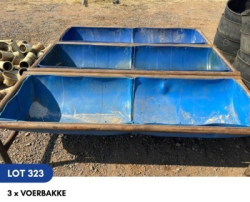 1 X 3 X VOERBAKKE LOUW BEEFMASTERS (LOUCA BOERDERY)