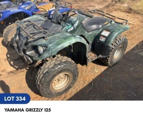 1 X 2 X YAMAHA GRIZZLY 125 BGM