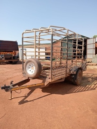 1 X NIC Single Axle Trailer(Rub Axle) New Tyres