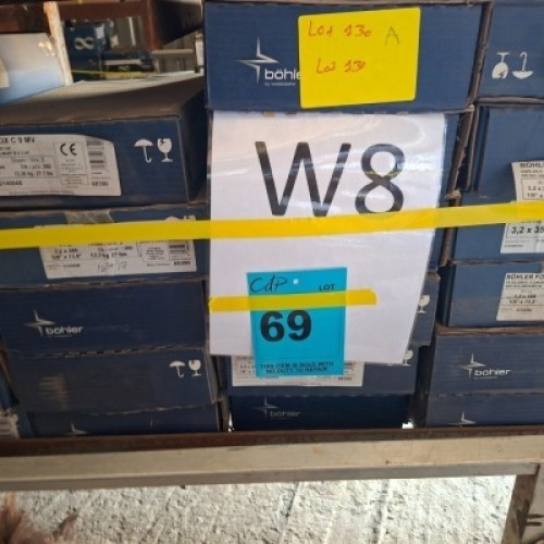 810kg Welding Consumables BohlerFoxC9MVIG ER90S-B91 GTAW