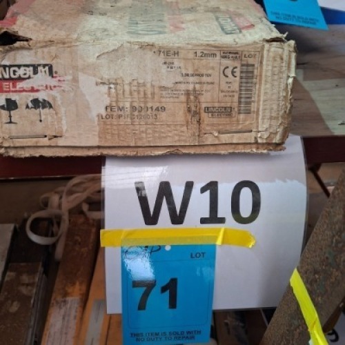 15kg Welding Consumables LinconElectrical E71T-1M FCAW