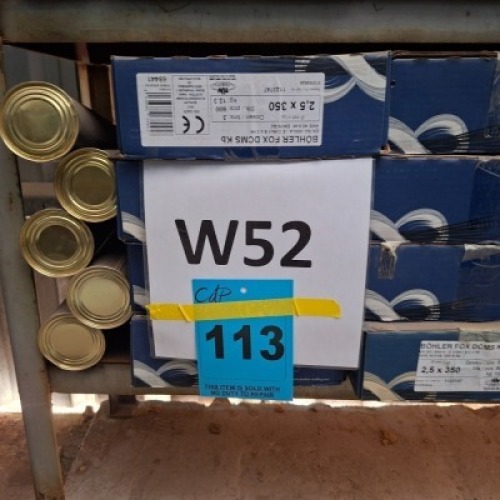 251kg Welding Consumables BohlerfoxDCMSKB E9015-B9 SMAW