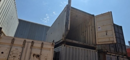 1 x 6m Storage Container with content - See Description