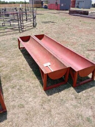 2 X Long Steel feeders (Per item to take the lot)