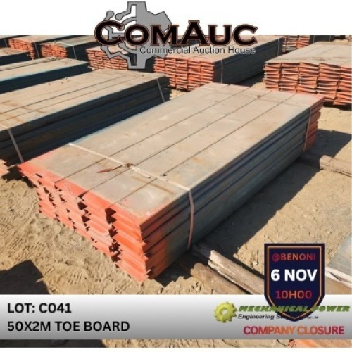 50 X 2.0M TOE BOARD (Pay per Lot)