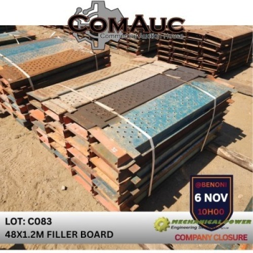 48 X 1.2M FILLER BOARD (Pay per Lot)