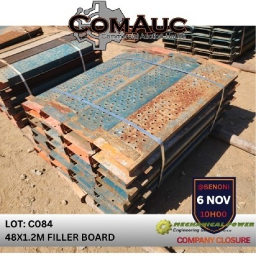 48 X 1.2M FILLER BOARD (Pay per Lot)