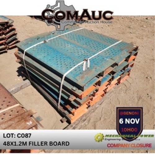 48 X 1.2M FILLER BOARD (Pay per Lot)