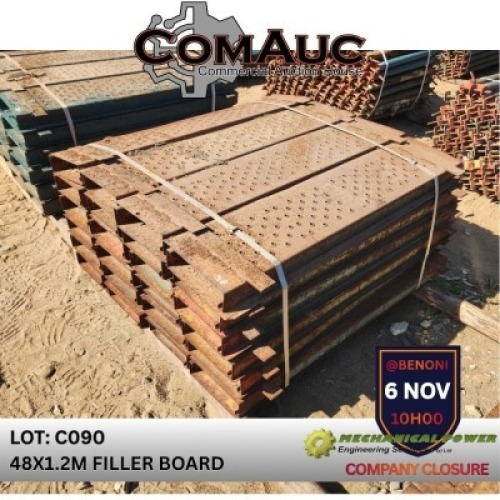 48 X 1.2M FILLER BOARD (Pay per Lot)