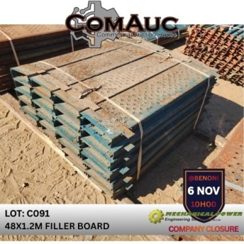 48 X 1.2M FILLER BOARD (Pay per Lot)