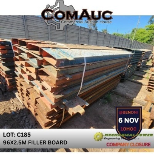 96 X 2.5M FILLER BOARD (Pay per Lot)