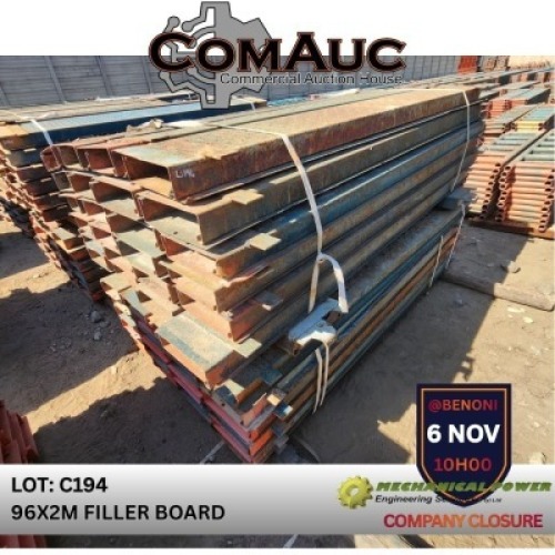 96 X 2.0M FILLER BOARD (Pay per Lot)