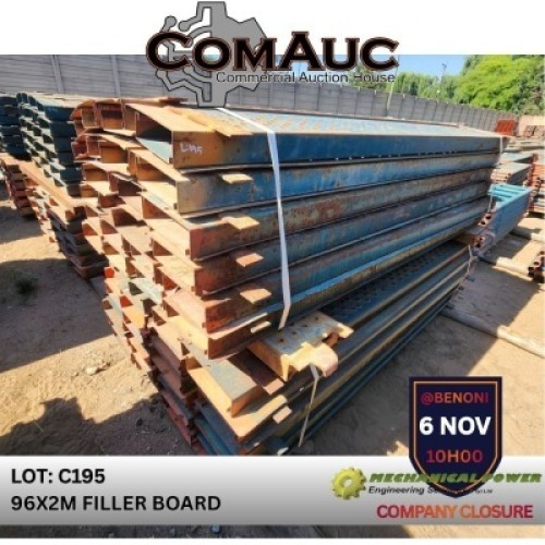 96 X 2.0M FILLER BOARD