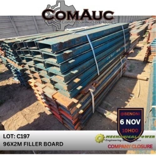 96 X 2.0M FILLER BOARD (Pay per Lot)