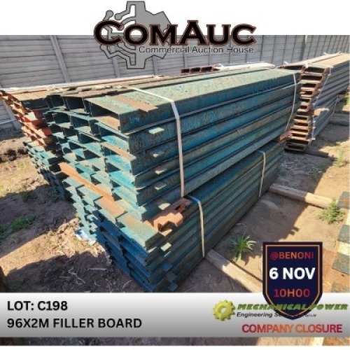 96 X 2.0M FILLER BOARD (Pay per Lot)