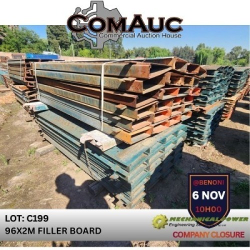 96 X 2.0M FILLER BOARD (Pay per Lot)