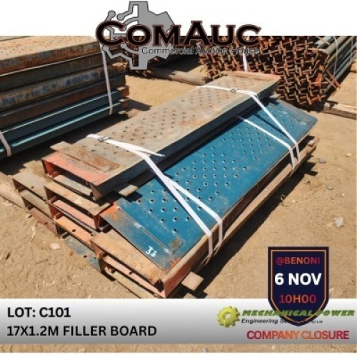17 X 1.2M FILLER BOARD (Pay per Lot)