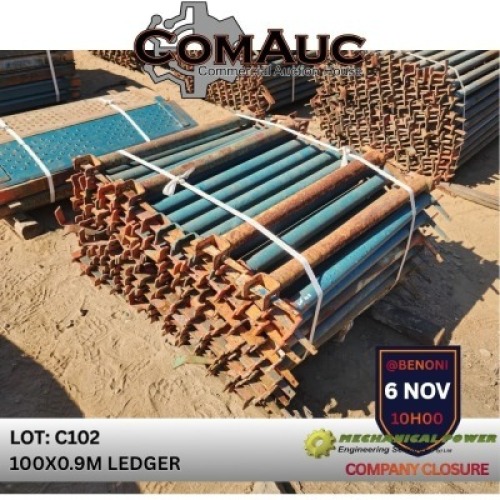 100 X 0.9M LEDGER (Pay per Lot)