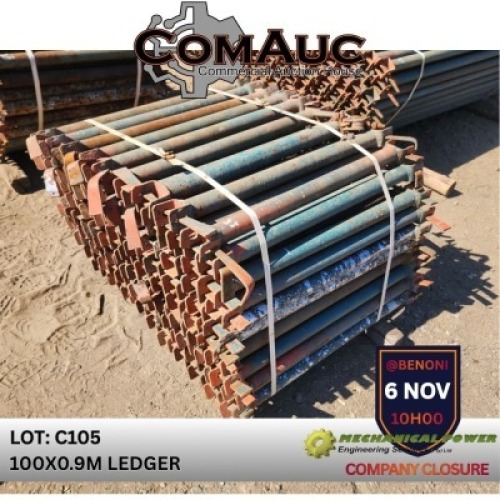 100 X 0.9M LEDGER (Pay per Lot)