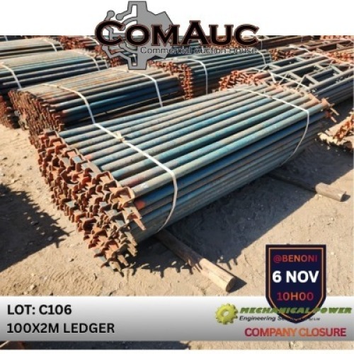 100 X 2.0M LEDGER (Pay per Lot)