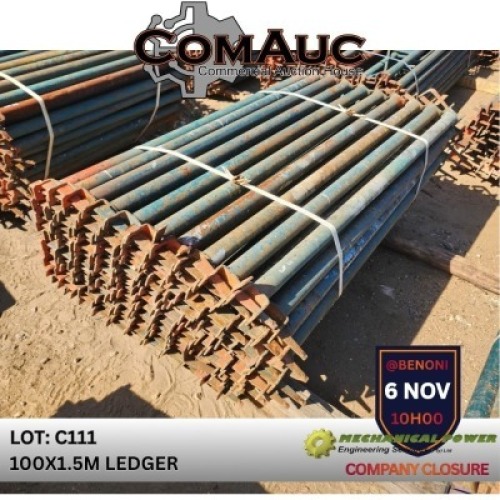 100 X 1.5M LEDGER (Pay per Lot)