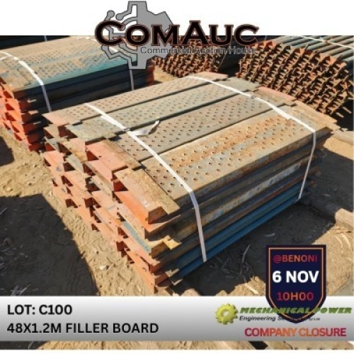 48 X 1.2M FILLER BOARD (Pay per Lot)