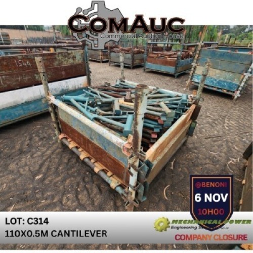 110 X 0.5M CANTILEVER (Pay per Lot)