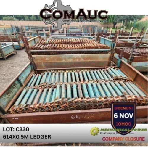614 X 0.5M LEDGER (Pay per Lot)