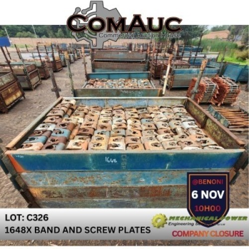1648 X BAND AND SCREW PLATES (Pay per Lot)