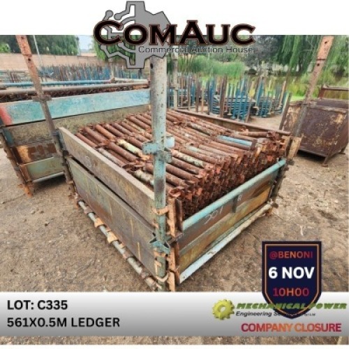 561 X 0.5M LEDGER (Pay per Lot)