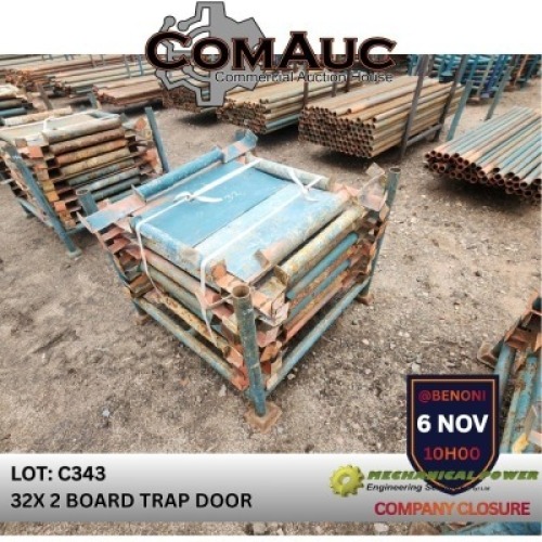 32 X 2 BOARD TRAP DOOR (Pay per Lot)