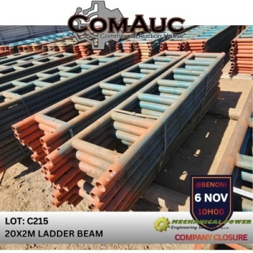 20 X 2.0M LADDER BEAM (Pay per Lot)