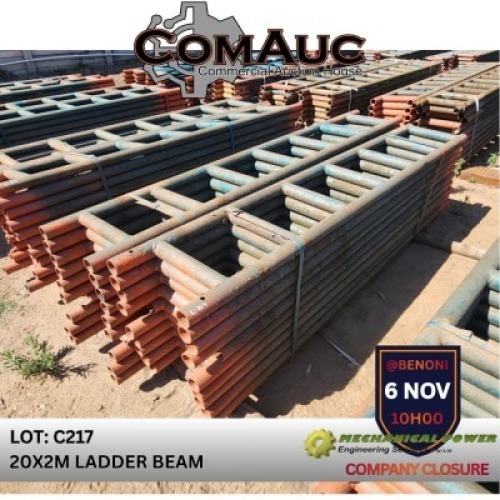 20 X 2.0M LADDER BEAM (Pay per Lot)