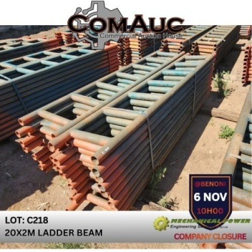 20 X 2.0M LADDER BEAM (Pay per Lot)