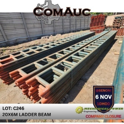 20 X 6.0M LADDER BEAM (Pay per Lot)