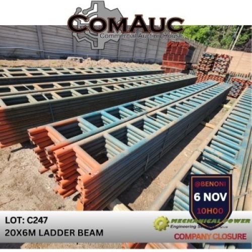 20 X 6.0M LADDER BEAM (Pay per Lot)