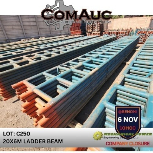 20 X 6.0M LADDER BEAM (Pay per Lot)