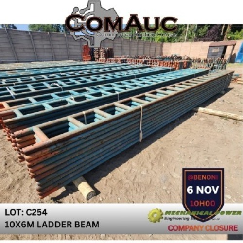 10 X 6.0M LADDER BEAM (Pay per Lot)