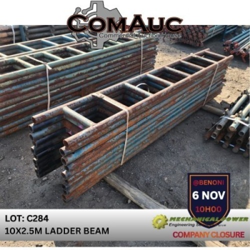 10 X 2.5M LADDER BEAM (Pay per Lot)