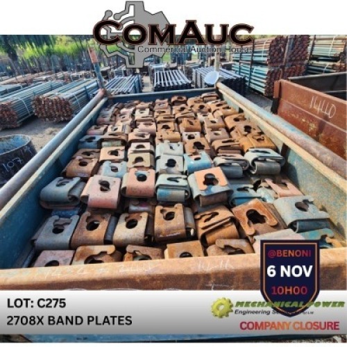 2708 X BAND PLATES(Pay per Lot)