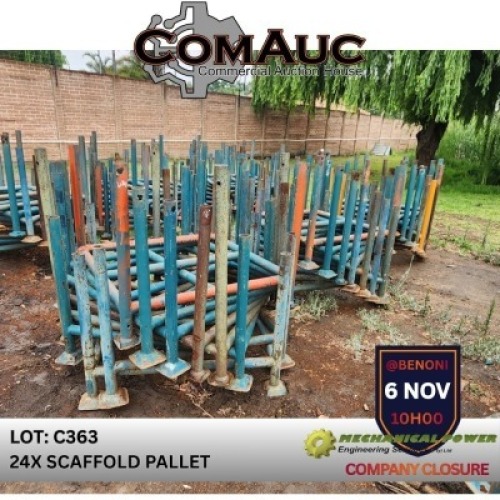 24 X SCAFFOLD PALLET (Pay per Lot)