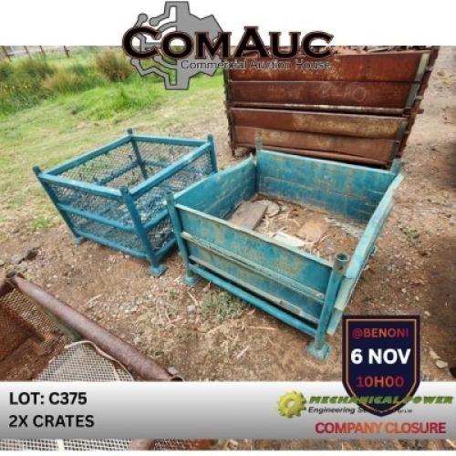 2 X CRATES (Pay per Lot)