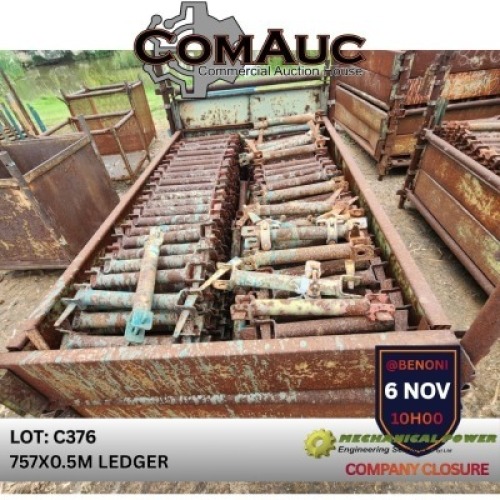 757 X 0.5M LEDGER (Pay per Lot)
